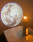 Phare au clair de lune