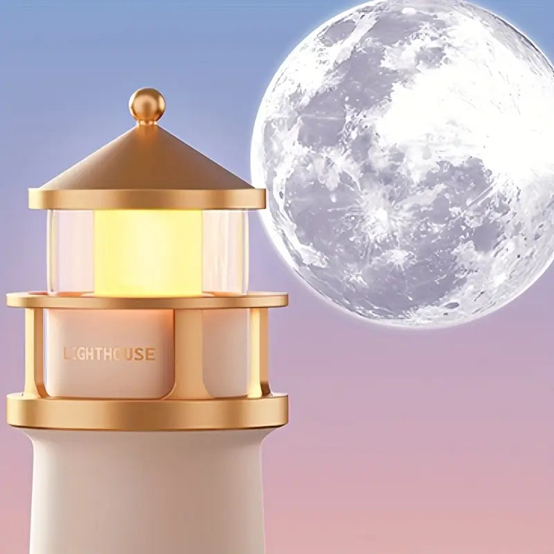 Phare au clair de lune
